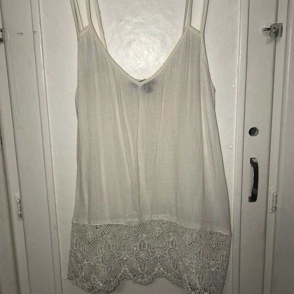 Off-white American Eagle Tank Top